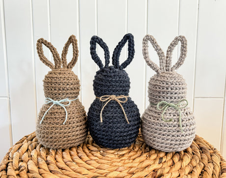 Digital PDF Rustic Farmhouse Bunny Pattern | Easter Decor