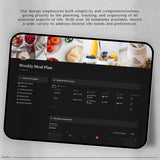 Dark Mode Notion Life Planner | All-In-One Aesthetic Dashboard