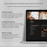 Dark Mode Notion Life Planner | All-In-One Aesthetic Dashboard