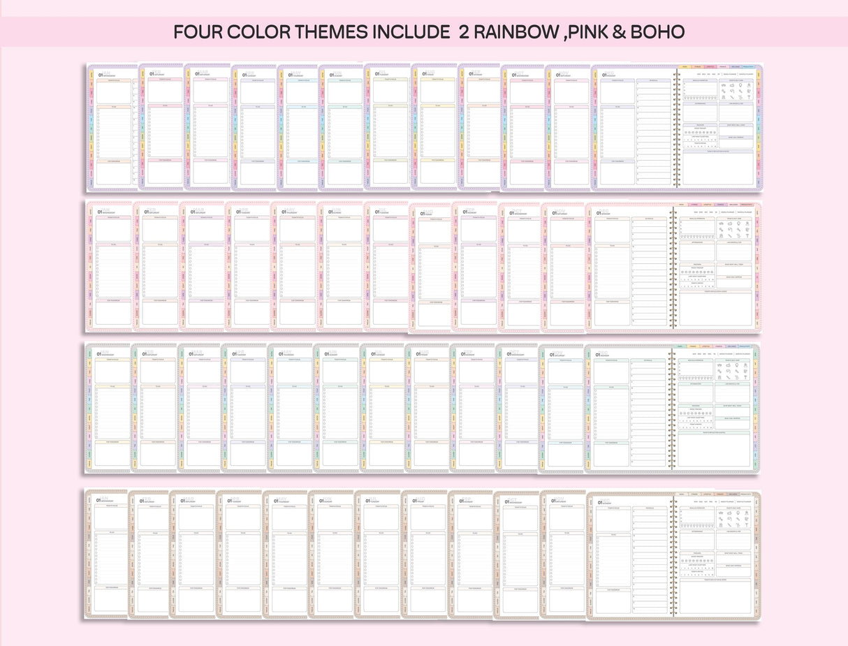 All-in-One Digital Planner 2026 | Multi-Year Goodnotes PDF