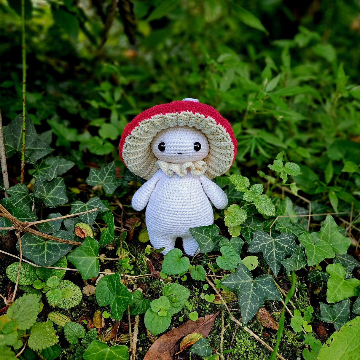 Digital PDF Mushroom Guy Crochet Pattern | Amigurumi Spirit