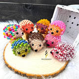 Digital PDF Beaded Fidget Hedgehog Pattern | No-Sew Sensory