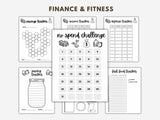 2026 Bullet Journal Bundle | Premade Life & Habit Planner PDF