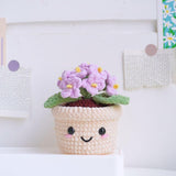 Digital PDF Blossom Harmony Crochet Flower Pot Patterns