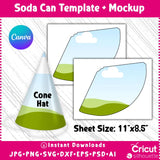 Party Favor Templates | Canva Chip Bag & Wrapper Bundle | Digital Files