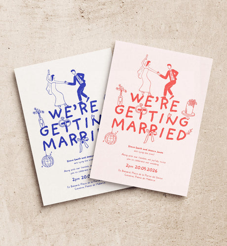 Wedding Invitation Template | Illustrated Canva Suite | Digital RSVP & Details