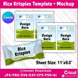 Party Favor Templates | Canva Chip Bag & Wrapper Bundle | Digital Files