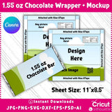 Party Favor Templates | Canva Chip Bag & Wrapper Bundle | Digital Files