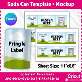 Party Favor Templates | Canva Chip Bag & Wrapper Bundle | Digital Files