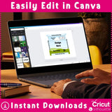 Party Favor Templates | Canva Chip Bag & Wrapper Bundle | Digital Files