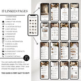 Airbnb Digital Welcome Book Canva Template | Interactive Host Guide | TemplifyHub