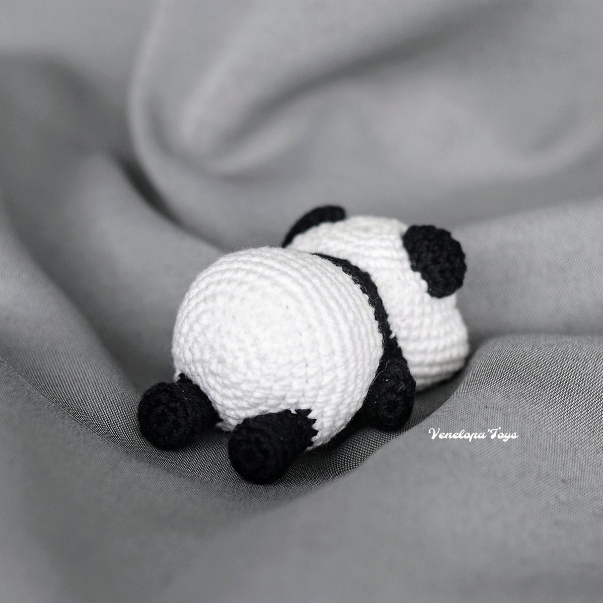 Baby Panda Crochet Pattern PDF | Mini Amigurumi Tutorial