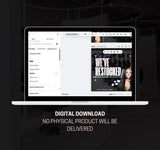 4-in-1 Hair Bundles Flyer Canva Template | Price List & Restock | TemplifyHub