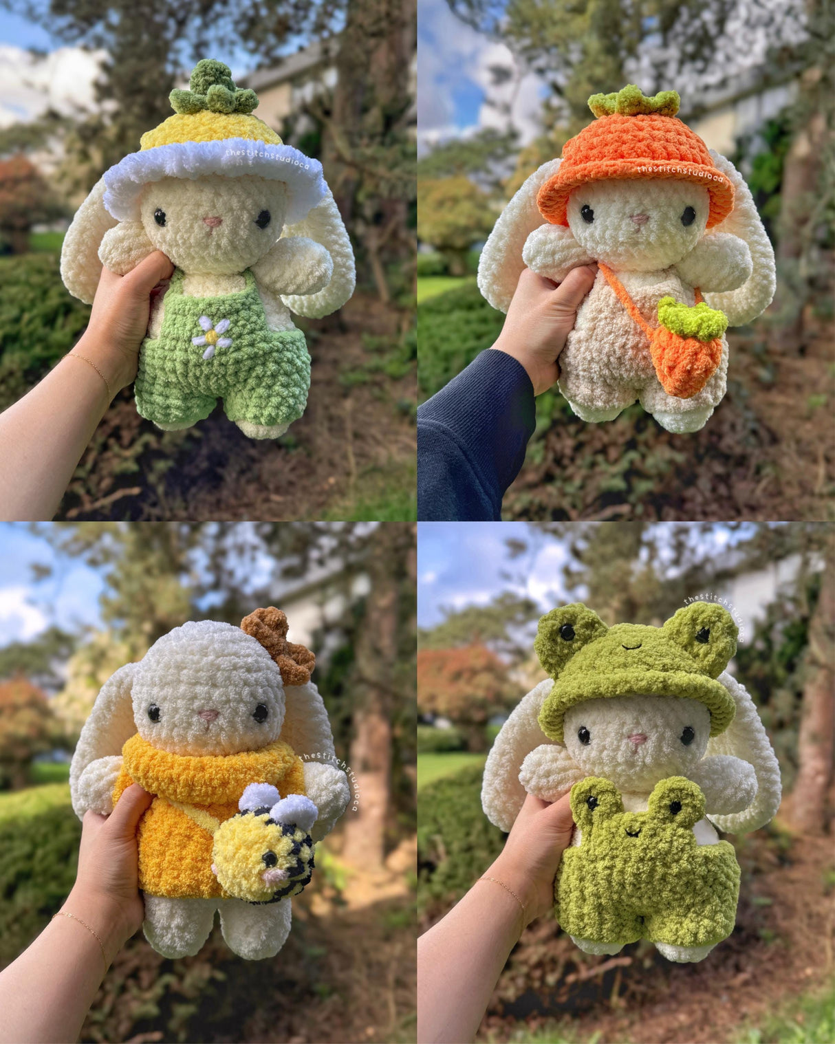 Digital PDF 15-in-1 Baby Plushies & Clothing Crochet Bundle