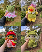 Digital PDF 15-in-1 Baby Plushies & Clothing Crochet Bundle