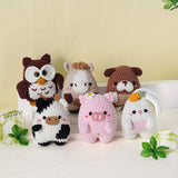 Digital PDF 28-in-1 Tiny Beasties Crochet Patterns Bundle