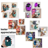 No-Sew Sleeping Animal Crochet Pattern PDF | 3-in-1 Set