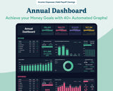 Monthly Budget Google Sheets | Annual Tracker | Simple Beginner Template