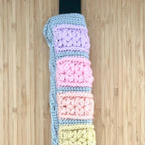 Blossom Breeze Strap Cozy | Crochet Seatbelt Cover Pattern