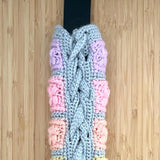Blossom Breeze Strap Cozy | Crochet Seatbelt Cover Pattern