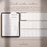ADHD Digital Planner 2026 | Goodnotes & iPad Hyperlinked | TemplifyHub