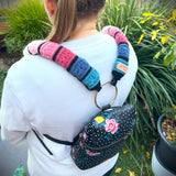 Blossom Breeze Strap Cozy | Crochet Seatbelt Cover Pattern