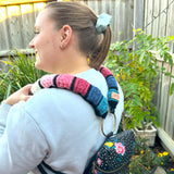 Blossom Breeze Strap Cozy | Crochet Seatbelt Cover Pattern