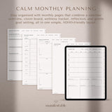 ADHD Digital Planner 2026 | Goodnotes & iPad Hyperlinked | TemplifyHub
