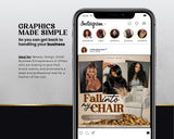 Canva Booking Flyer Template | Hair, Lash, Nail, MUA Services | TemplifyHub