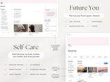 It Girl Notion Planner Template | 70+ Page Aesthetic Dashboard