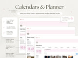 It Girl Notion Planner Template | 70+ Page Aesthetic Dashboard
