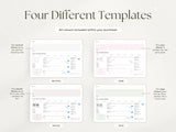 It Girl Notion Planner Template | 70+ Page Aesthetic Dashboard