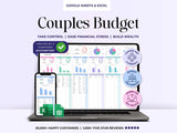 Couples Budget Spreadsheet Monthly Couple Budget Template Google Sheets Annual Couples Budget Planner Shared Budget Expense Tracker Excel