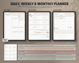 2026 Digital Planner Beige | 40,000+ Hyperlinks Goodnotes