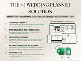 Wedding Planner Spreadsheet | Budget Tracker & Checklist | Google SheetsExcel