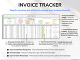 Small Business Spreadsheet Service Business Bookkeeping Client Tracker CRM Payroll Tracker Invoice Tracker Order Tracker Google Sheet Excel