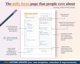 2026 ADHD Printable Planner | Research-Based Sunset Journal