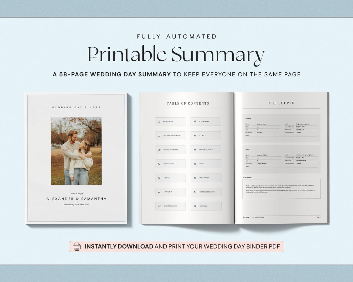 Wedding Planner Spreadsheet | Ultimate Budget & Guest List | Google SheetsExcel