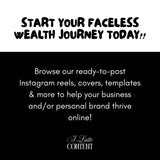 400+ Faceless Instagram Carousels | Aesthetic Canva MRR PLR