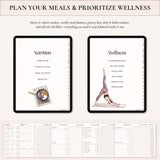 Digital Fitness Planner | Weight Loss & Workout Tracker | GoodNotes Template