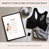 Digital Fitness Planner | Weight Loss & Workout Tracker | GoodNotes Template