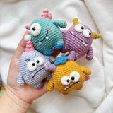 Digital PDF Mini Monsters Crochet Pattern | Keychain Set