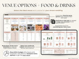 Wedding Planner Spreadsheet | Budget Tracker & Checklist | Google SheetsExcel