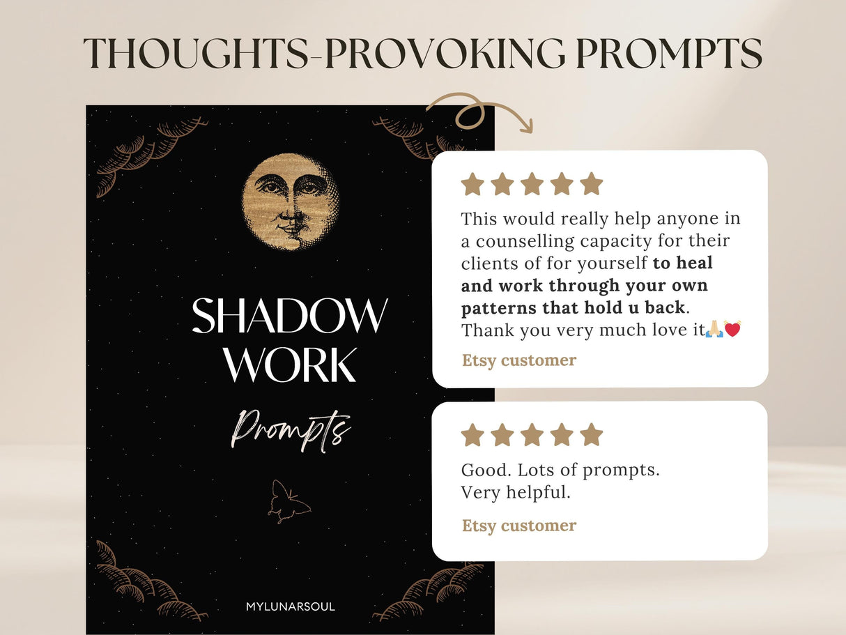 680 Shadow Work Journal Prompts | Inner Child Healing PDF