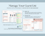 Wedding Planner Spreadsheet | Ultimate Budget & Guest List | Google SheetsExcel