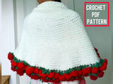 Crochet Rose Bouquet Blanket Pattern | PDF & Video | Beginner