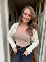 Crochet Sweater Scarf Pattern PDF | Scarf with Sleeves & Video