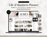 Notion 2026 Life & Business Planner | All-In-One Aesthetic Dashboard