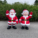 Santa Claus Papercraft SVG | 3D Christmas Decor Cut Files | Cricut & Cameo