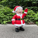 Santa Claus Papercraft SVG | 3D Christmas Decor Cut Files | Cricut & Cameo